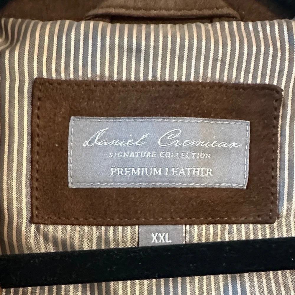 Daniel Cremieux Brown Trench Coat - Picture 2 of 5